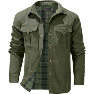 TimberRidge - Cozy Plaid Cold-Weather Jacket