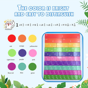 FractionMag – Montessori Magnetic Puzzle