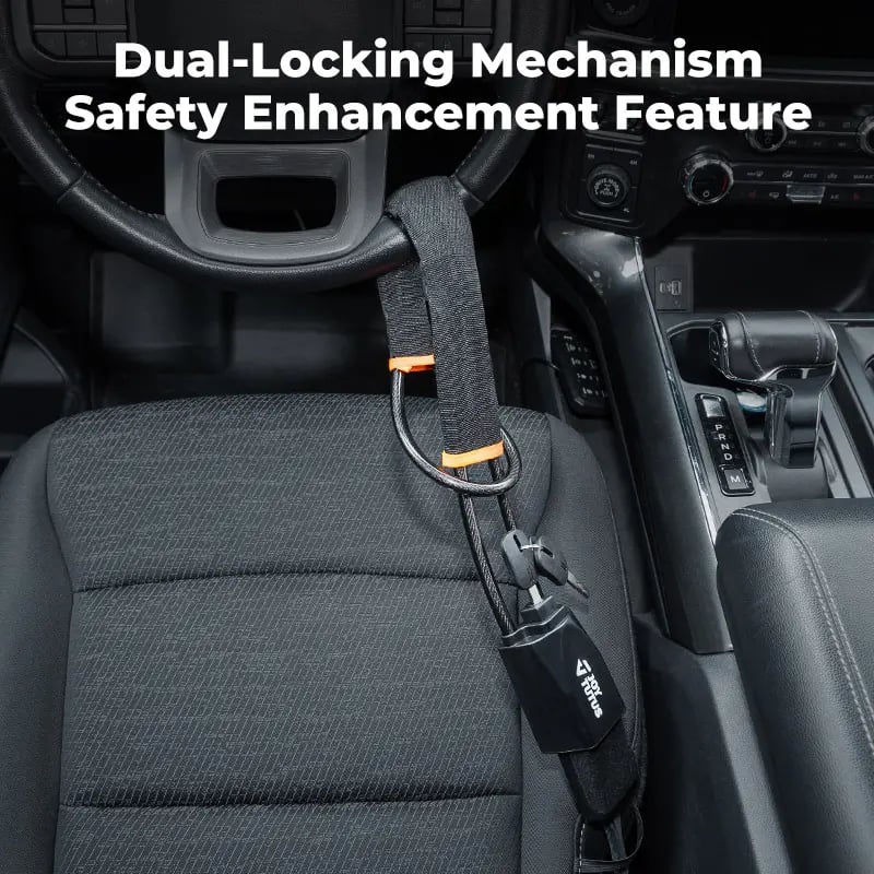 CarLock Sentinel - High-Strength Steering Wheel Guard