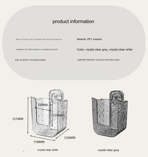 GlacierGlow – Multifunctional Tissue Box