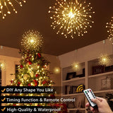 StarLume – Hanging Starburst Fairy Lights