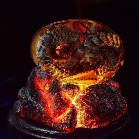 BlazeBorn - Lava Dragon Egg