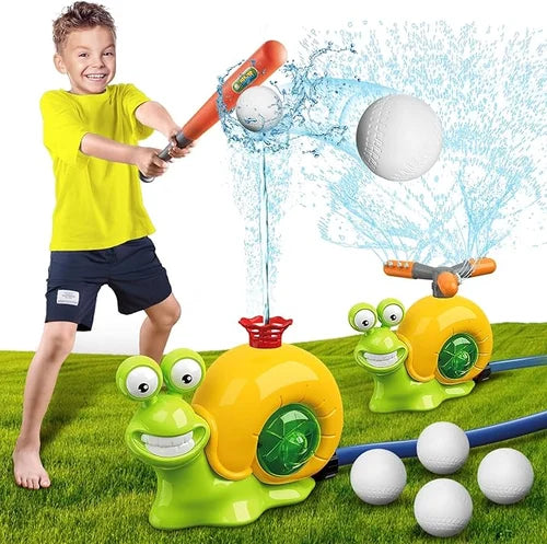 HydroHit - Backyard Sprinkler Baseball Toy