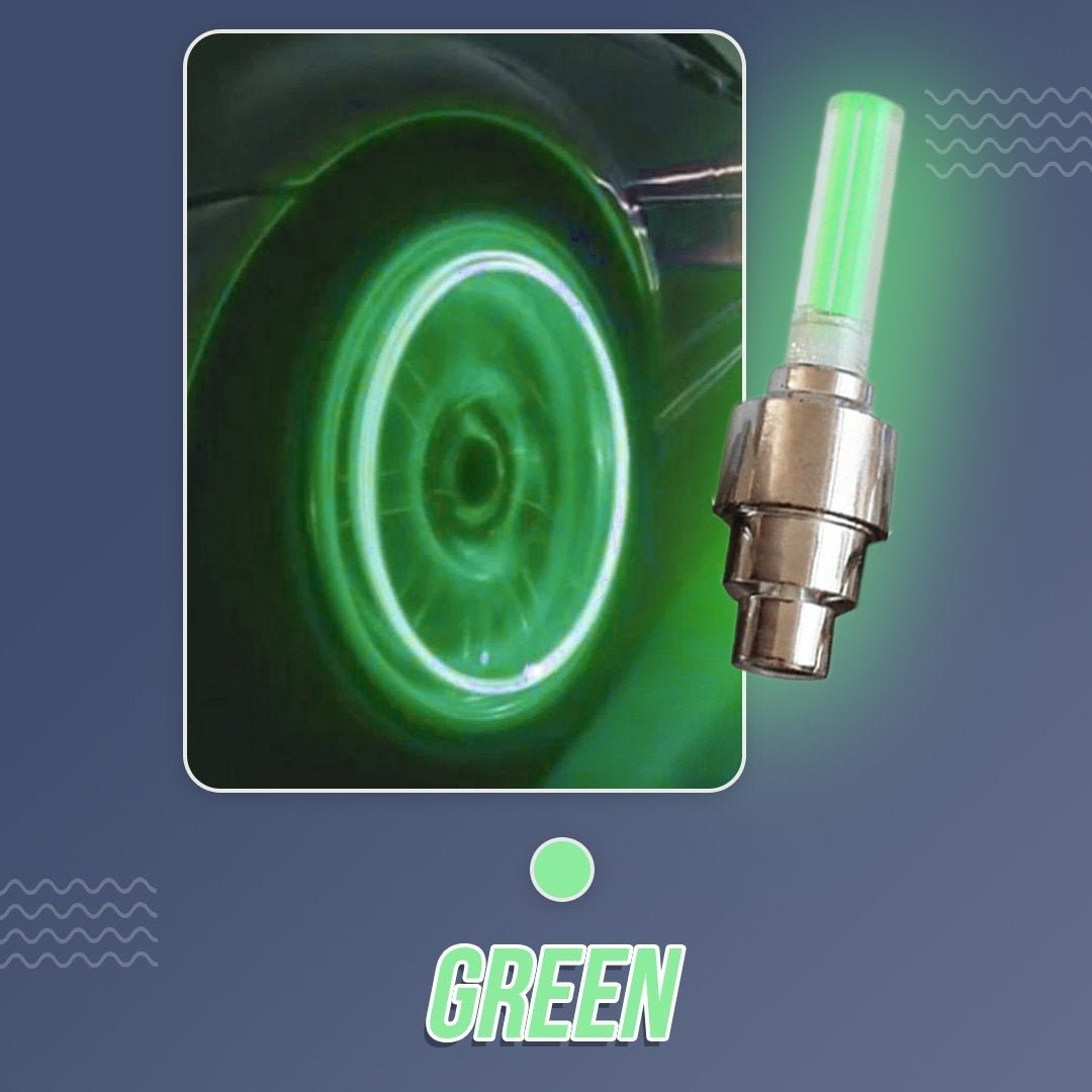 FlashRide - Auto-On LED Wheel Visibility Lights