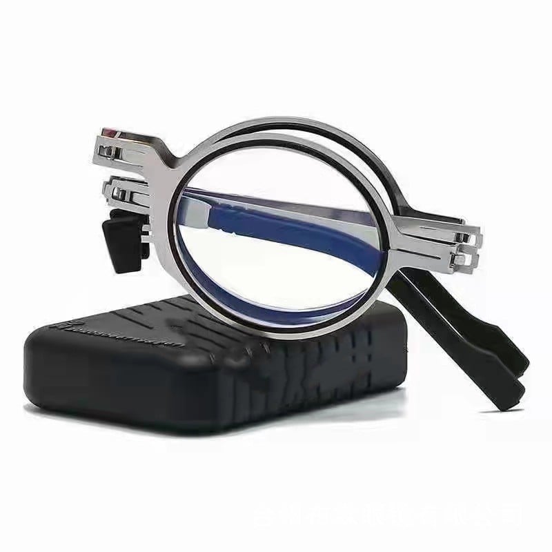 OrbitRead - Foldable Stainless Steel Reading Glasses