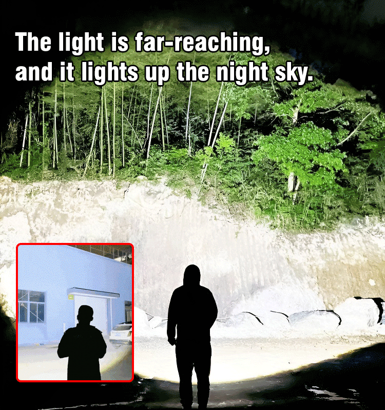 TriEye Monster-The German Mini Super Power Flashlight marnetic