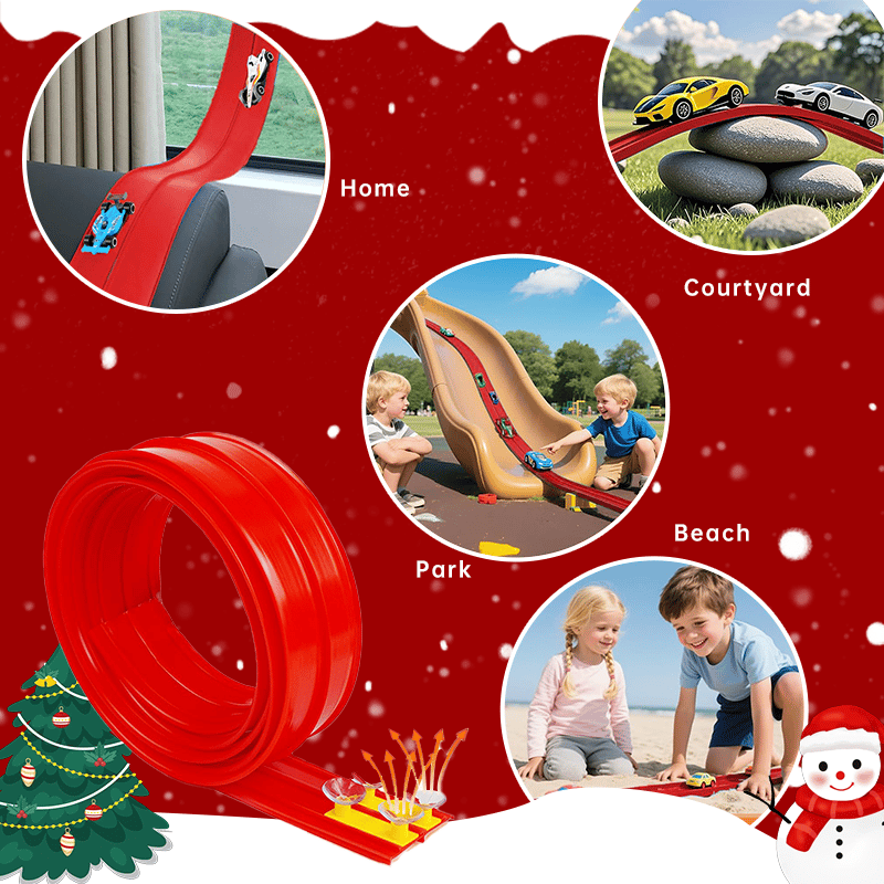 SpinRush - Ultimate DIY Raceway for Kids