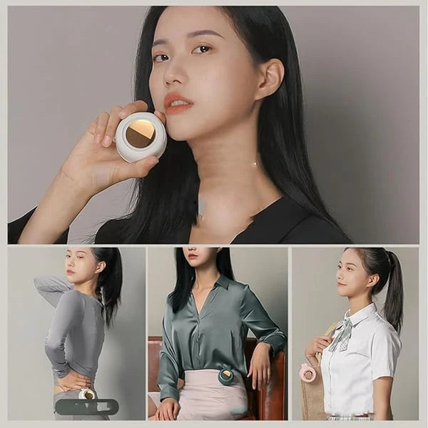 BreezeMute – Portable Silent Bladeless Mini Fan