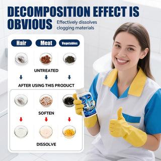 FlowRevive – Multifunctional Drain Cleaning Powder