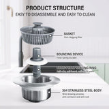 PlumbGuard - Smart Bounce Core Drain Strainer