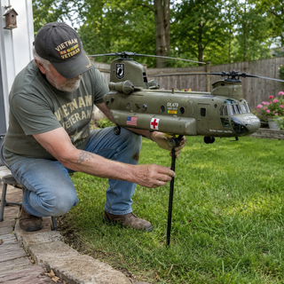 🏆Last Day Promo: 49% OFF 🎖️-Vietnam Veteran CH-47 Chinook Helicopter Wind Spinner- ✈️Buy 2 Free Shipping Today!