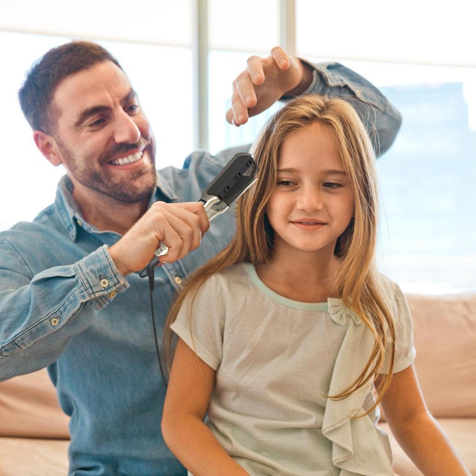 GlidePro – Heated Flat Iron Comb
