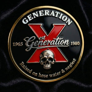🪙GEN X Coin – The Ultimate Tribute to the Badass Generation 💀🔥