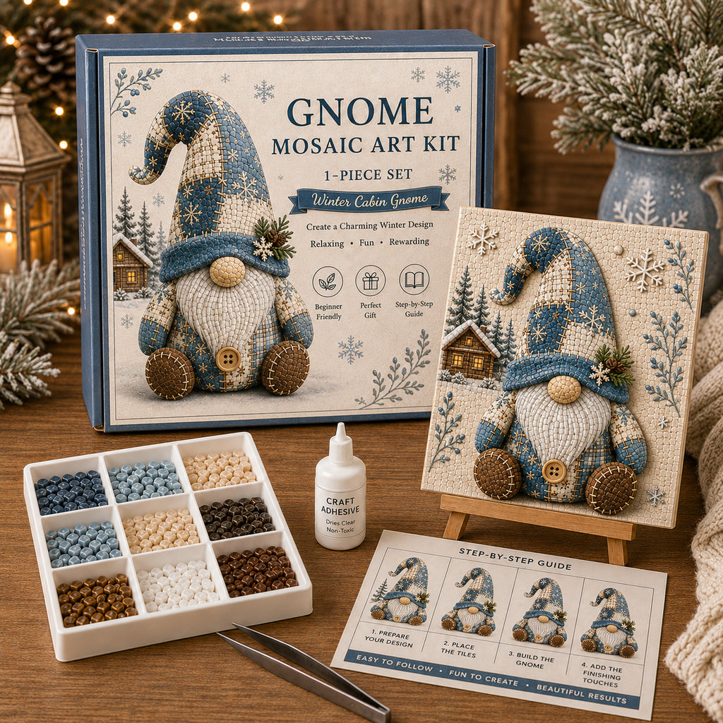 GnomeGlow – Handmade Mosaic Art Kit