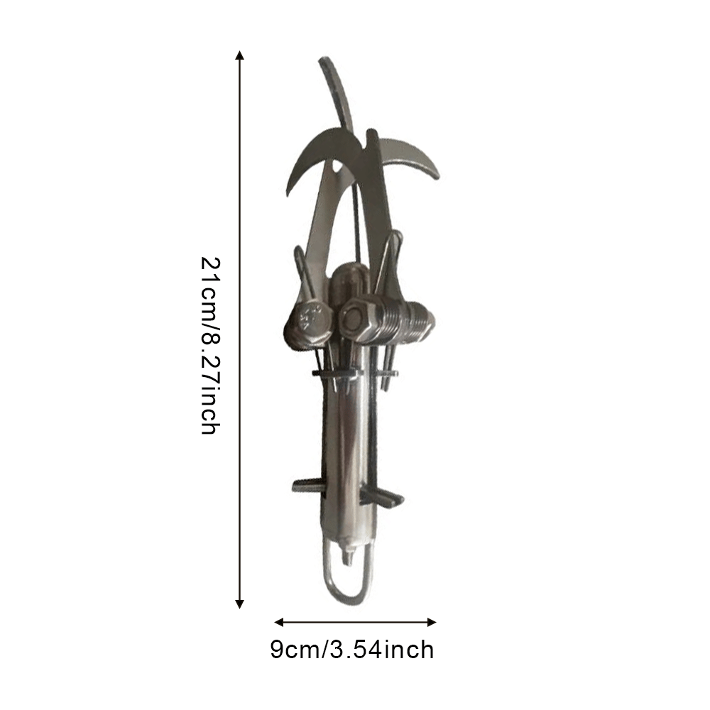 🧰⚓Mechanical Grappling Hook – Powerful Grip, Foldable & Built for Any Challenge