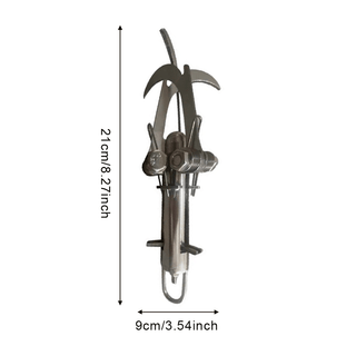 🧰⚓Mechanical Grappling Hook – Powerful Grip, Foldable & Built for Any Challenge