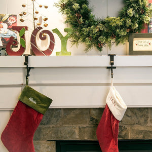FestiveFix | Adjustable No-Slip Stocking and Garland Holder