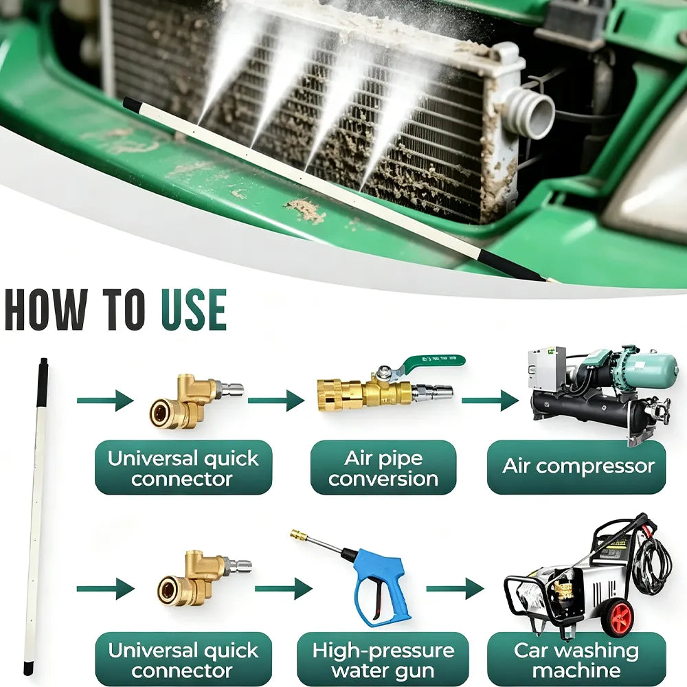 RadiantReach – Long-Reach Radiator Cleaning Wand