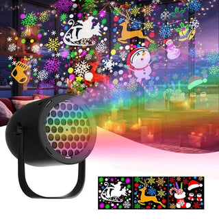 🎄🔌LED Christmas Projection Lamp