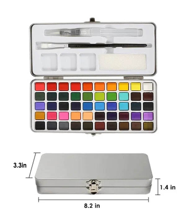 AquaMaster – Premium Watercolor Set for Artists