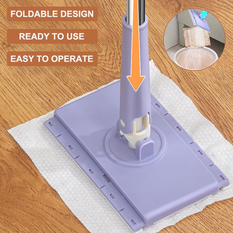 SwapClean | Automatic Cloth-Switching Mop