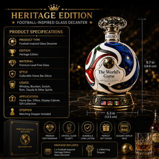 VictoryPour – Championship Football Glass Decanter