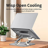 FlexElevate – Rotating Aluminum Laptop Stand