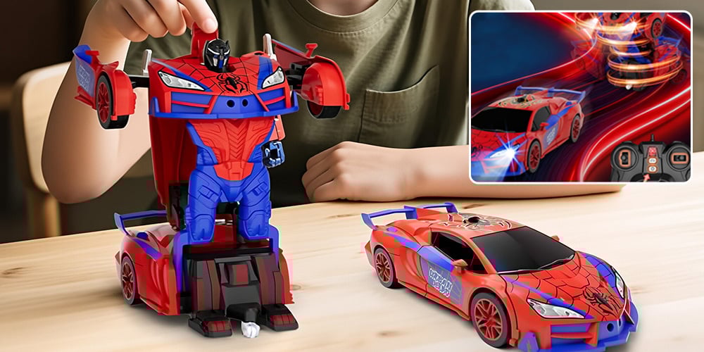 RoboRacer – RC Transforming Robot Car