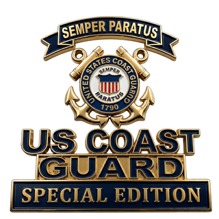 🇺🇸 Last Day Promo: 49% OFF 🎖️-US Coast Guard Semper Paratus Car Emblem Metal Badge - ✈️Buy 2 Free Shipping Today!