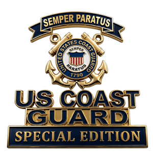 🇺🇸 Last Day Promo: 49% OFF 🎖️-US Coast Guard Semper Paratus Car Emblem Metal Badge - ✈️Buy 2 Free Shipping Today!