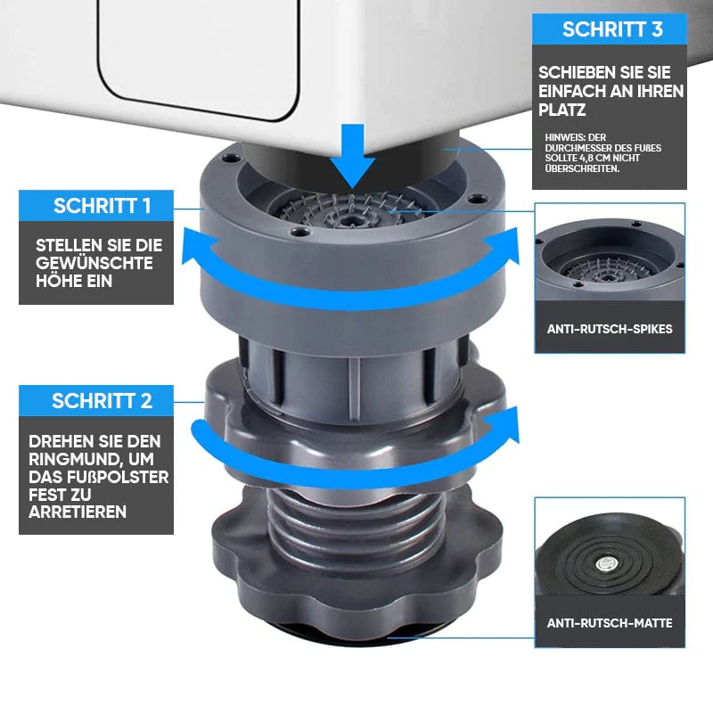 StabiliMax - Heavy-Duty Appliance Feet