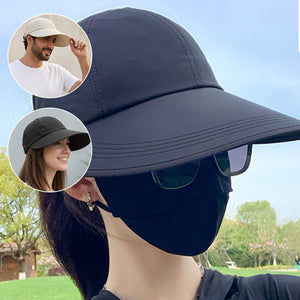 Women’s Wide Brim Sun Hat - Black