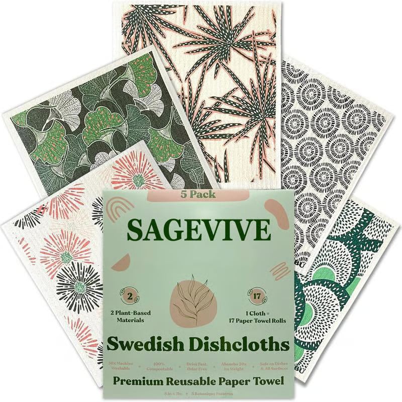 EcoWipe - Swedish Dishcloths - Replace Paper Towels & Reduce Waste