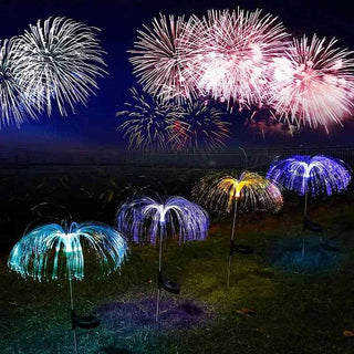 JellyGlow – Solar Color-Changing Jellyfish Lights