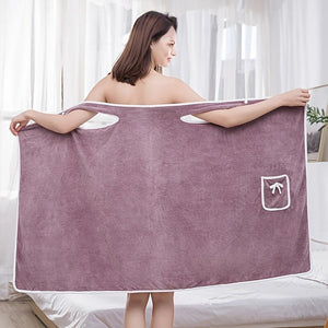 FreshFit – Women's Wearable Spa Towel Wrap