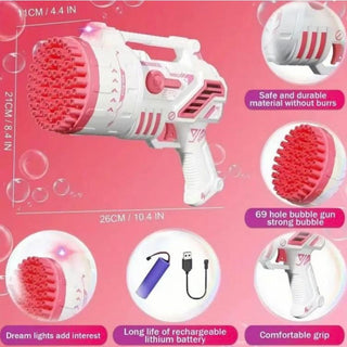BubbleStorm | LED 69-Hole Bubble Blaster