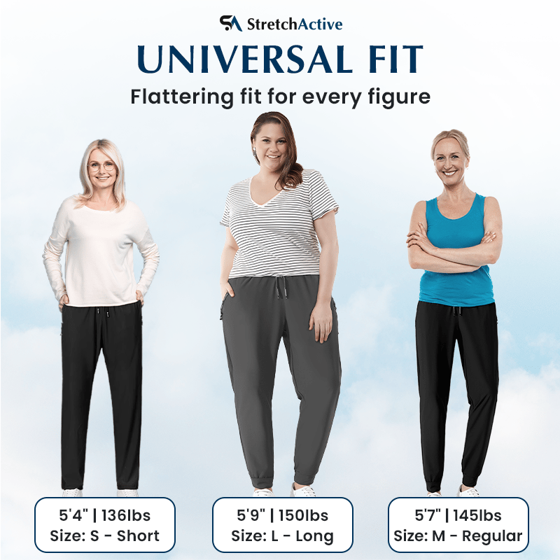 GlideFlex - Everyday Comfort Joggers That Breathe and Move