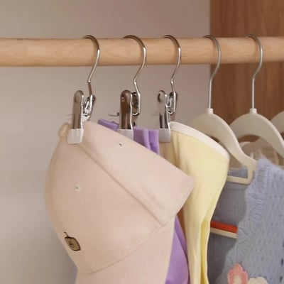 ClipMaster - Multi-Purpose Closet & Laundry Hooks