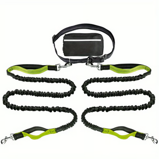 LeashEase – Zipper Pouch Running Dog Leash