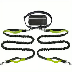 LeashEase – Zipper Pouch Running Dog Leash