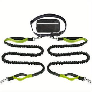 FreePace Leash - Waist Belt Dog Lead with Carry Pouch