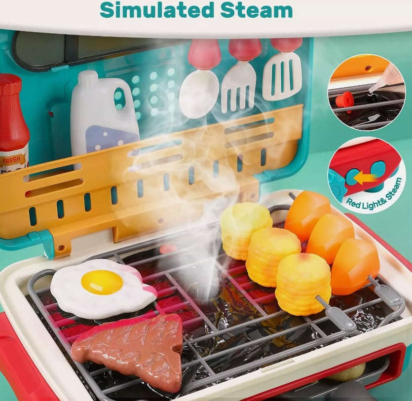❤️FREE SHIPPING❤️Kids BBQ Grill Toy