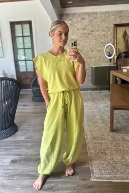 LUNARA - Everyday Ease Terry Jumpsuit