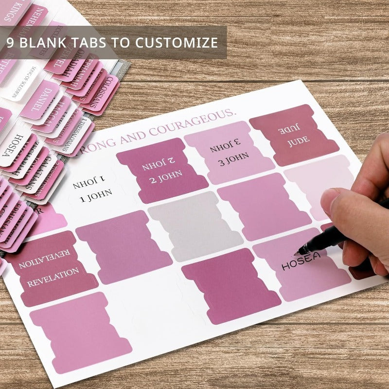 FaithTabs – Bible Tabs Set for Easy Scripture Navigation