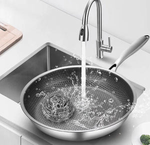 ChefCore – Hammered Stainless Steel Pan