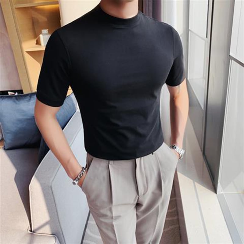 CoreFit - Men’s High-Neck Performance Tee