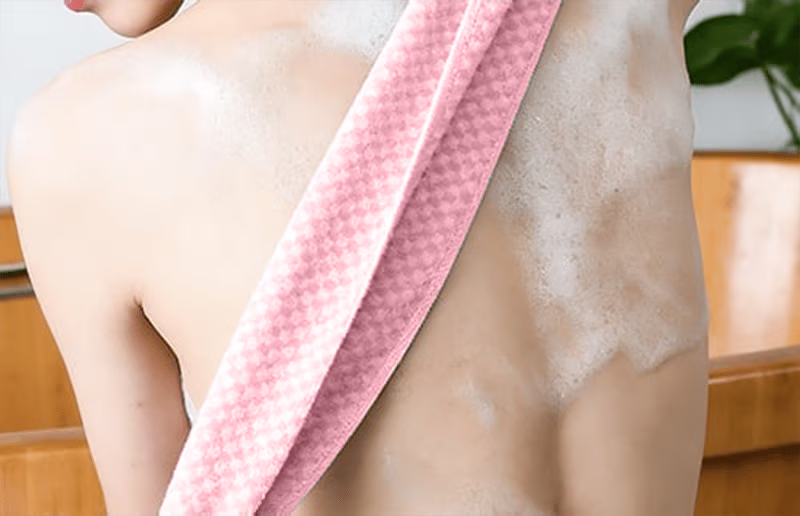 SilkScrub – Gentle Body Exfoliating Towel