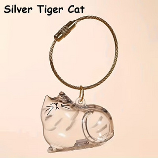 MemoryPaw – Pet Hair Memorial Capsule Keychain