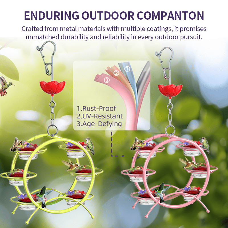 NectarBloom – Elegant Feeder to Attract Hummingbirds