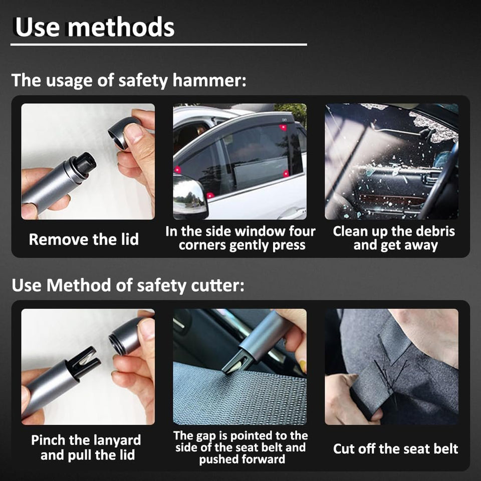 CrashCut - Safety Tool for Fire, Flood & Crash Escape